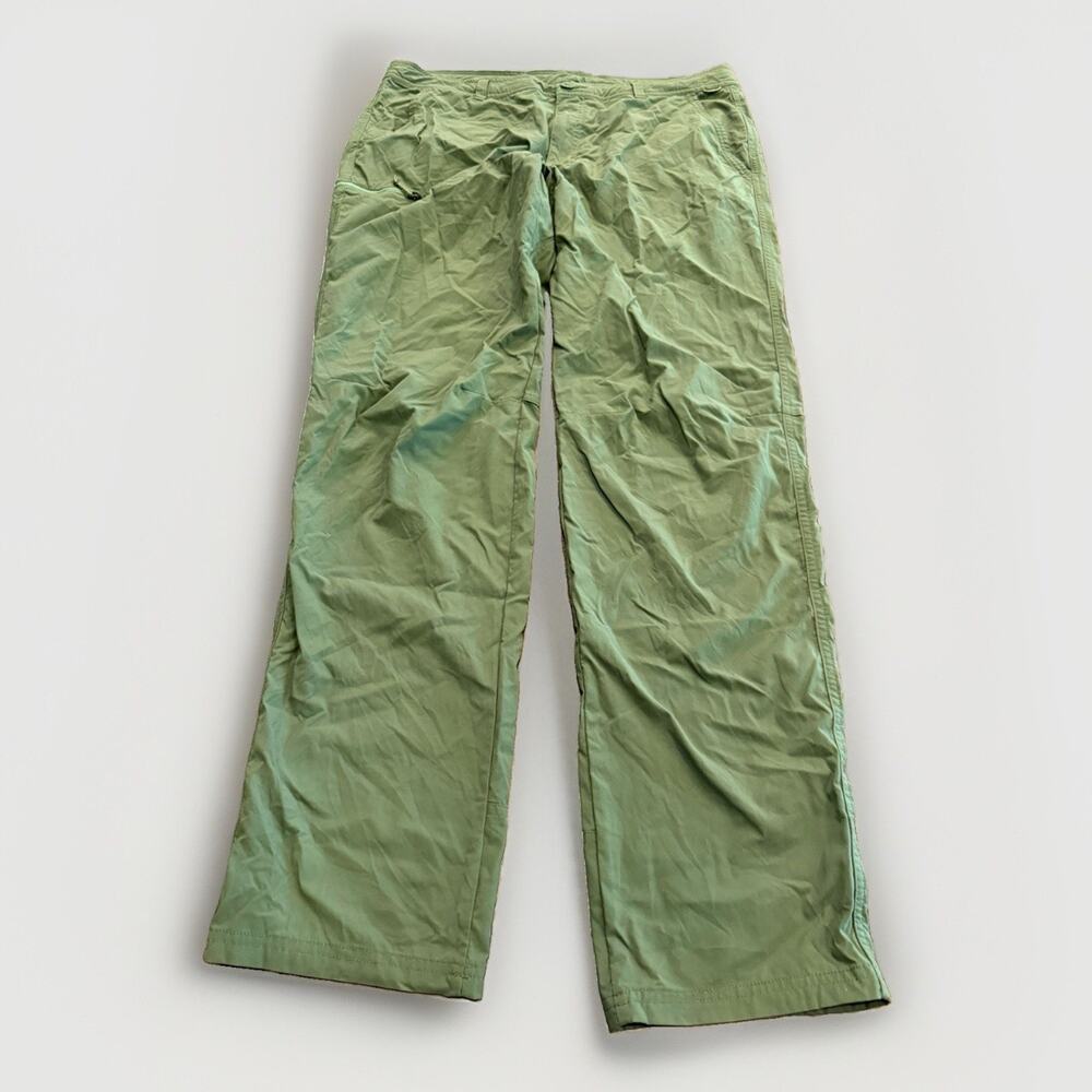 REI Co-op Trailmade Mens Green Lightweight Hiking Stretch Outdoors Pants 38x34